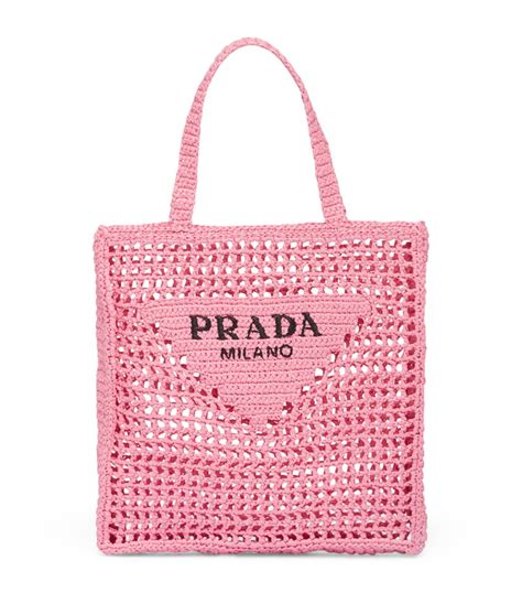 prada crochet bag pink|Prada crochet bag 2021.